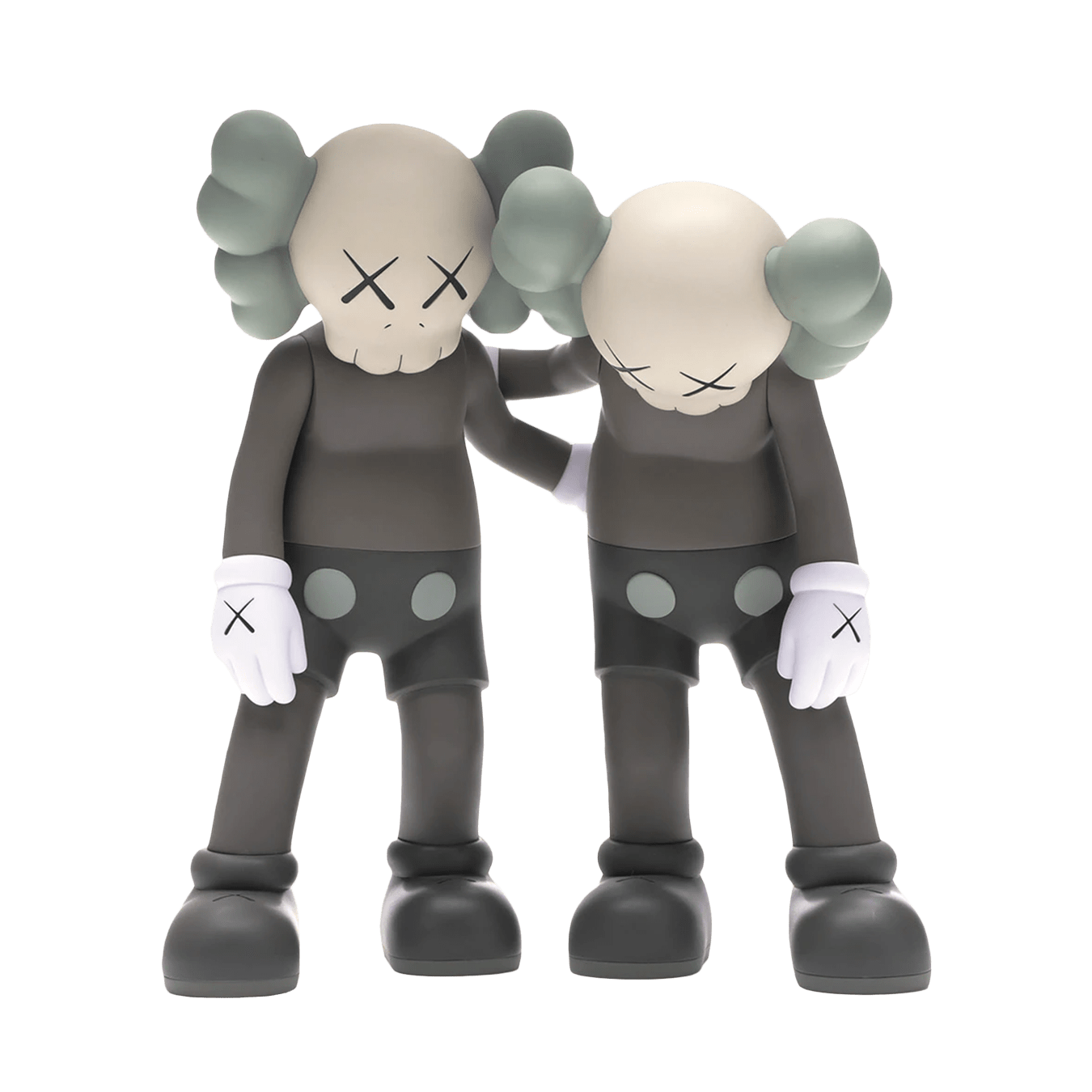 KAWS Along The Way Vinyl Figure 'Brown' - Kick Game