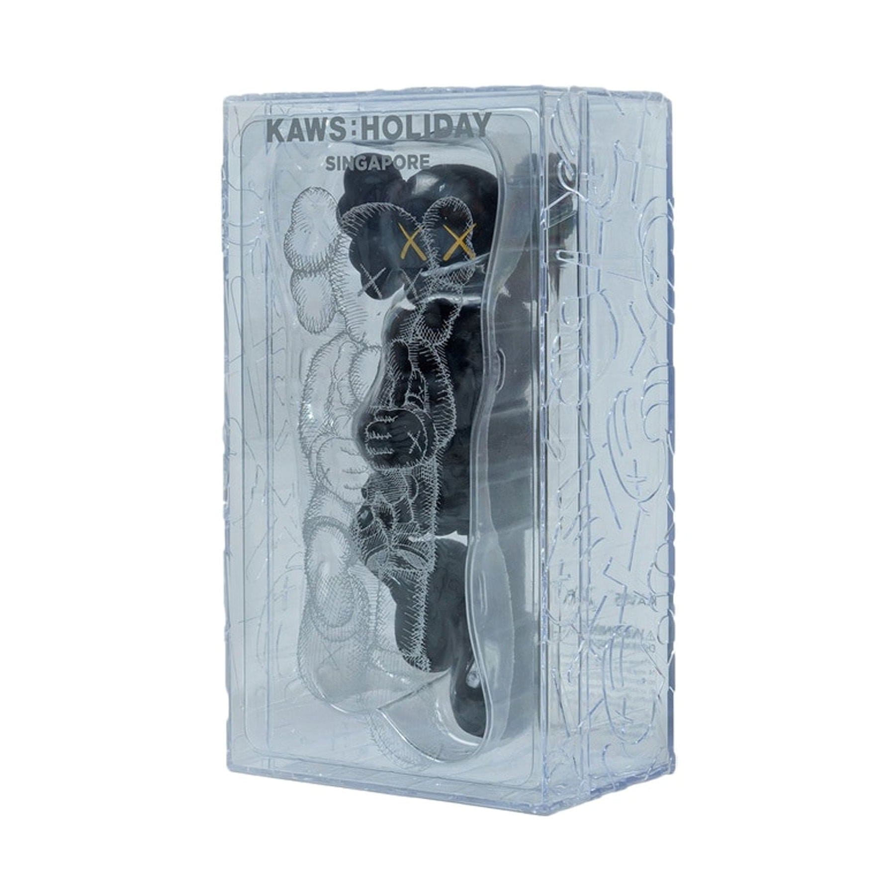 KAWS HOLIDAY SINGAPORE Figure Black - Kick Game