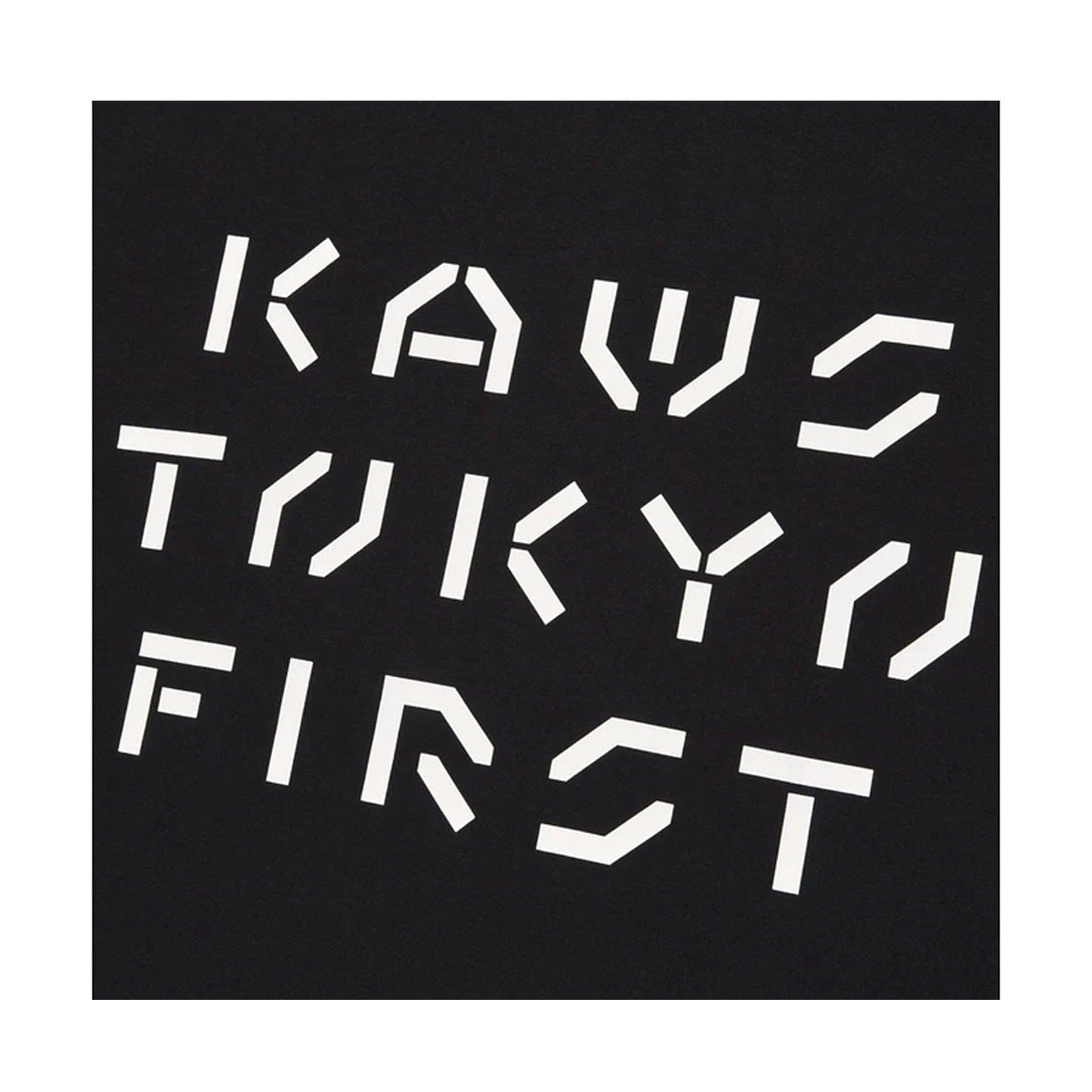 KAWS x Uniqlo Tokyo First Tee (Asia Sizing) Black - Kick Game