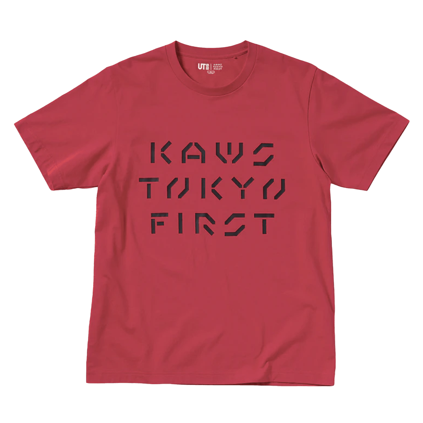KAWS x Uniqlo Tokyo First Tee (Asia Sizing) Red - Kick Game