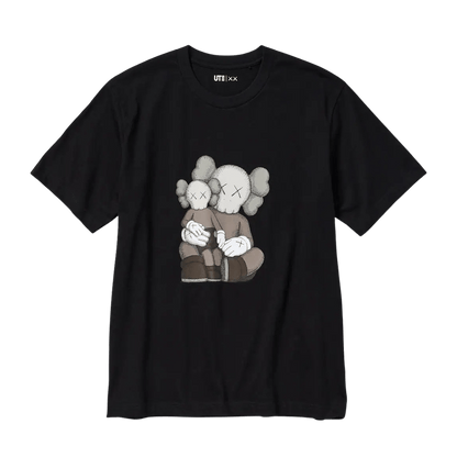 KAWS x UNIQLO UT Graphic T-Shirt 'Black' - Kick Game