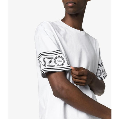 Kenzo Logo Trimmed T-Shirt "White" - Kick Game