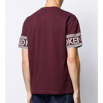 Kenzo Striped Logo T-Shirt "Red" - Kick Game