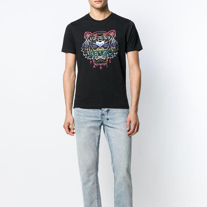 Kenzo Tiger head T-Shirt 'Black' - Kick Game
