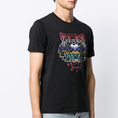 Kenzo Tiger head T-Shirt 'Black' - Kick Game