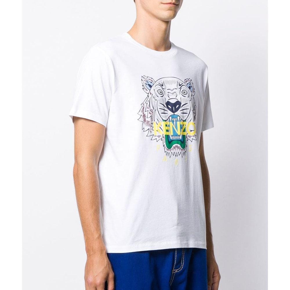 Kenzo Tiger T-Shirt 'White' - Kick Game