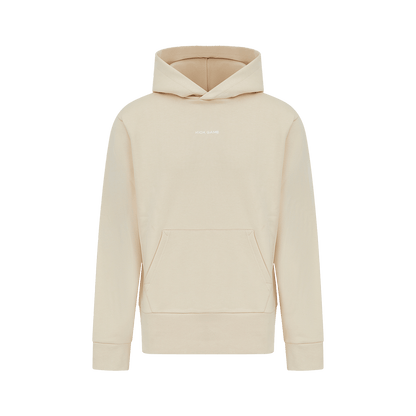 Kick Game Logo Hoodie 'Cream' - Kick Game
