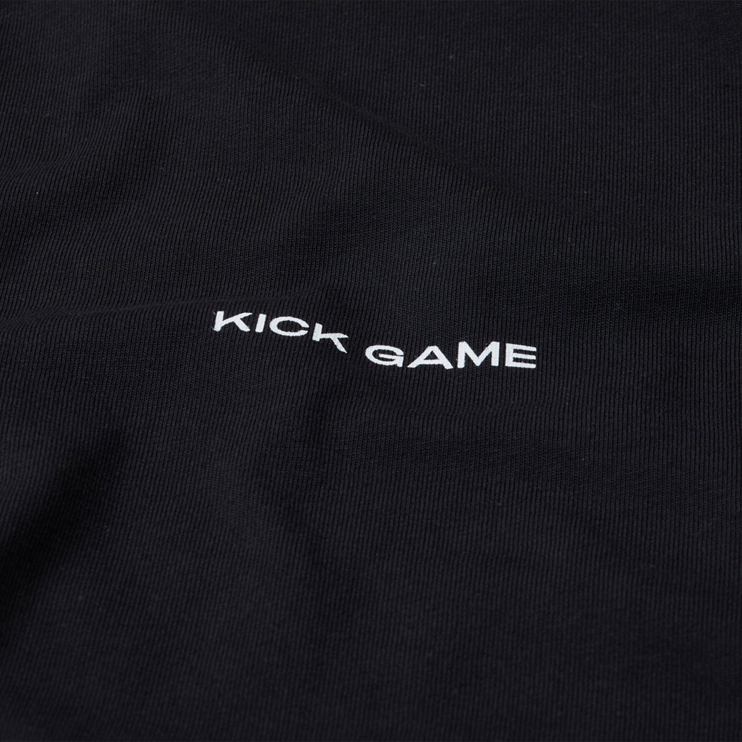 Kick Game Logo T-Shirt 'Black' - Kick Game