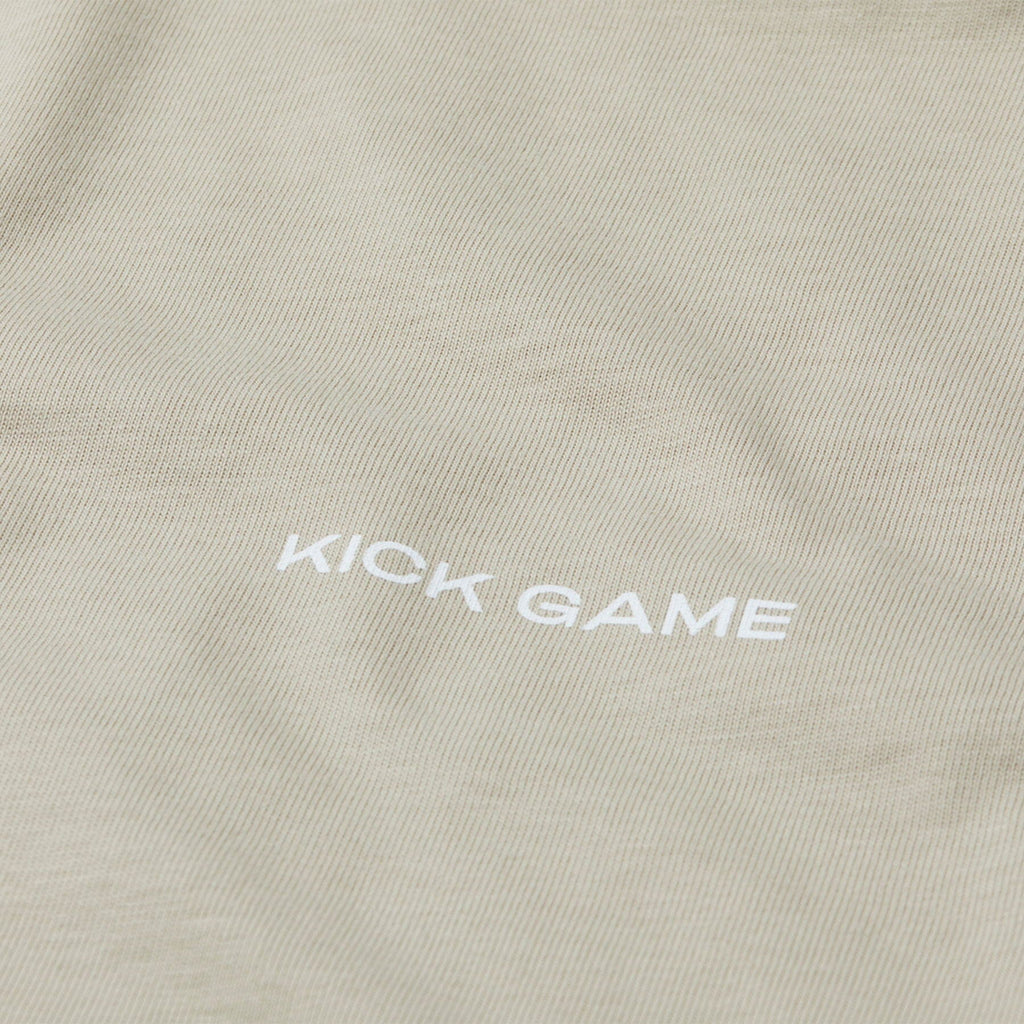 Kick Game Logo T-Shirt 'Feather Grey' - Kick Game