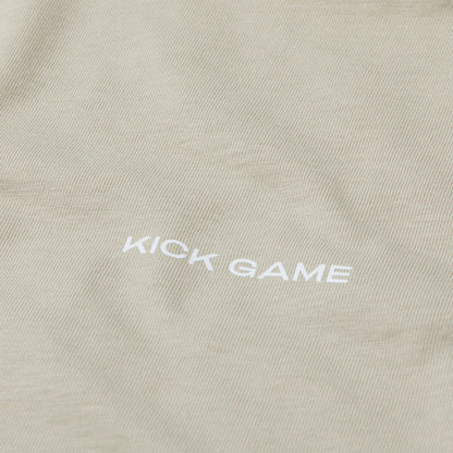 Kick Game Logo T-Shirt 'Feather Grey' - Kick Game
