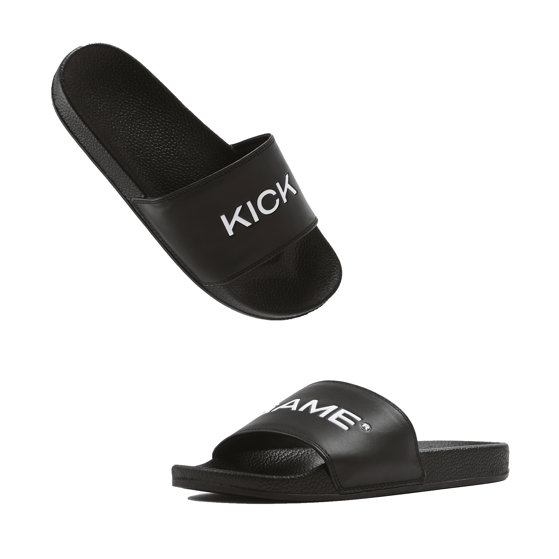 KG Core Slides 'Black/White' - Kick Game