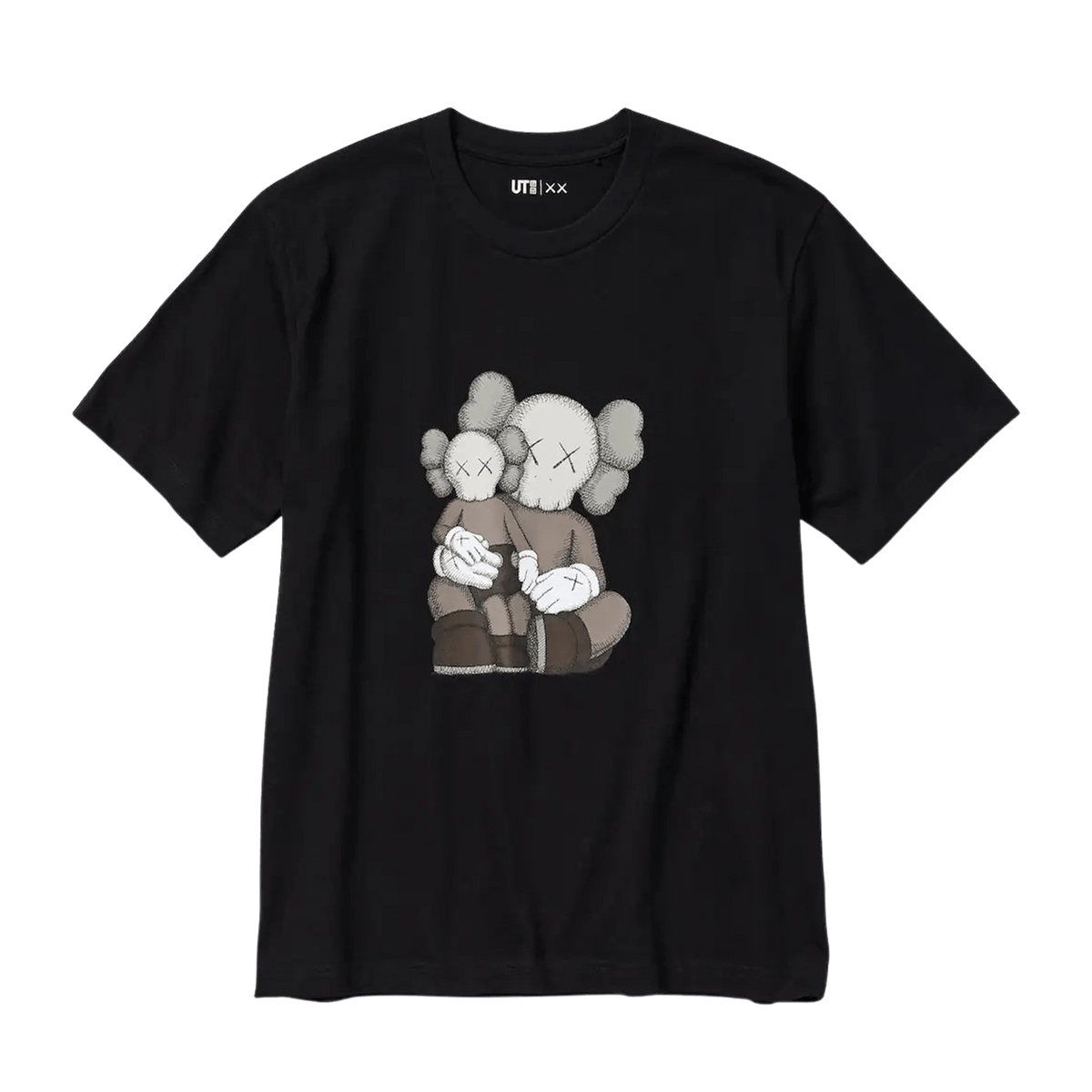 KAWS x UNIQLO UT Graphic T-Shirt Kids 'Black' - UrlfreezeShops