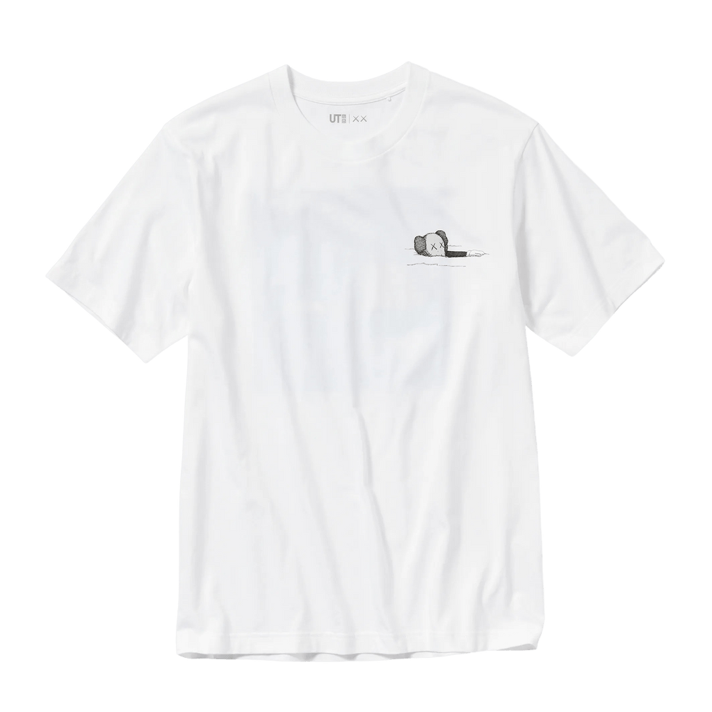 KAWS x UNIQLO UT Graphic T-Shirt Kids 'White' - JuzsportsShops