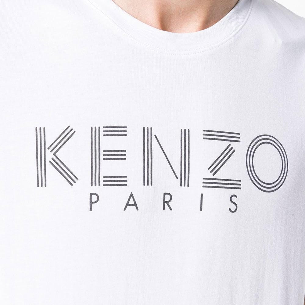 Kenzo Logo T-Shirt White - Kick Game