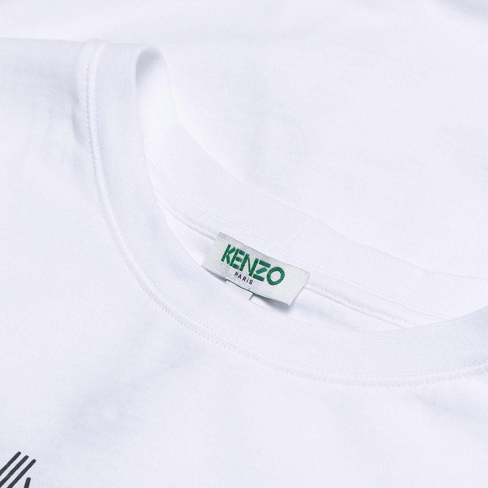 Kenzo Logo T-Shirt White - Kick Game