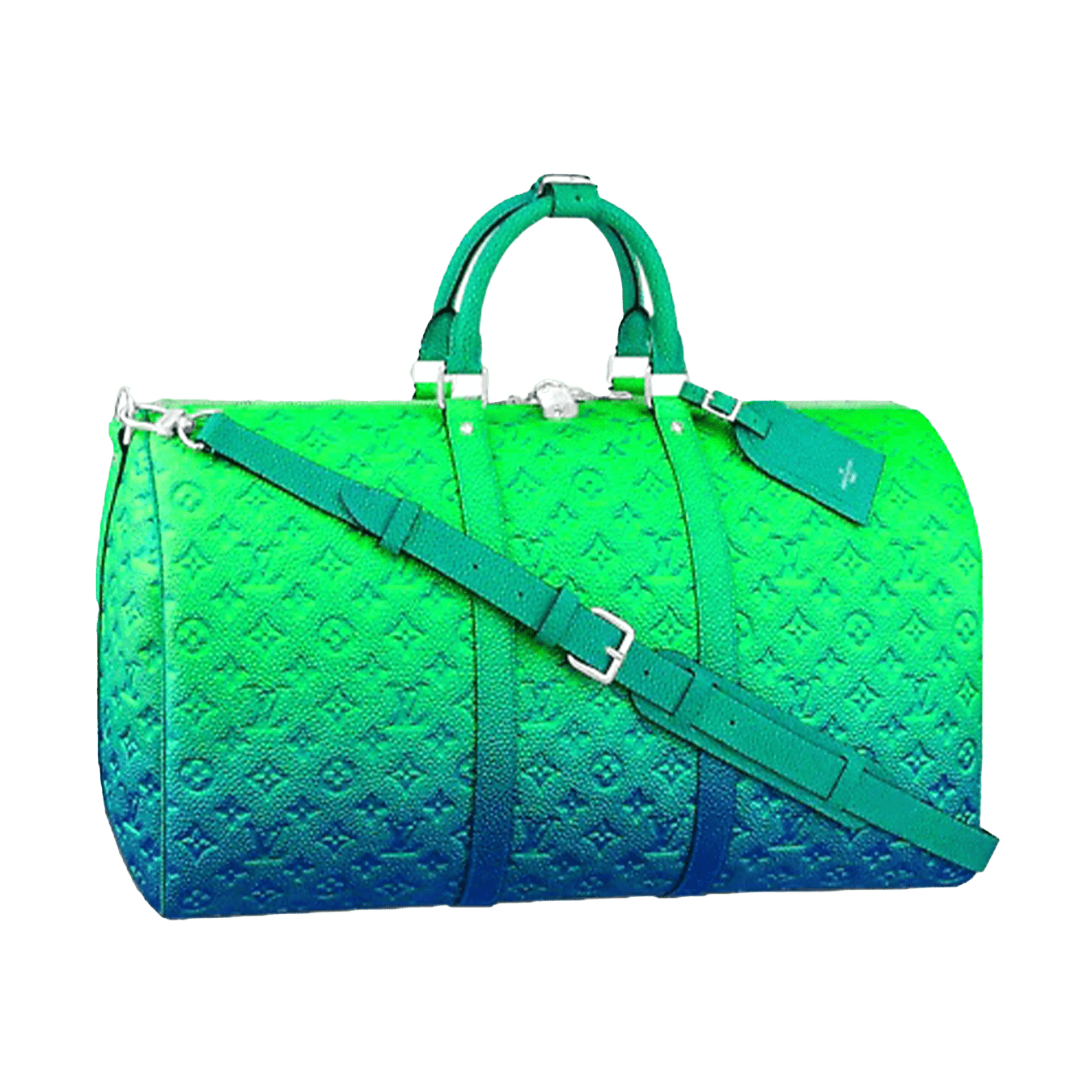 Louis Vuitton Keepall 50B Taurillon Illusion Blue/Green - Kick Game