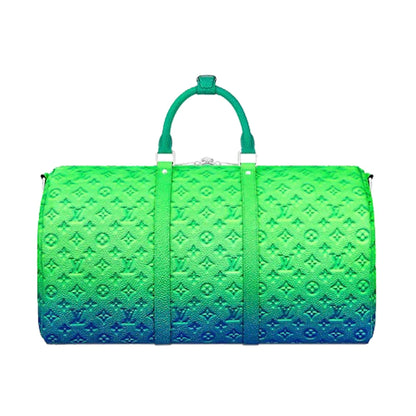 Louis Vuitton Keepall 50B Taurillon Illusion Blue/Green - Kick Game