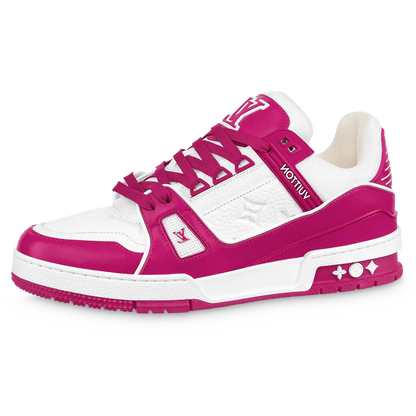 Louis Vuitton Trainer Low White Fuchsia - Kick Game