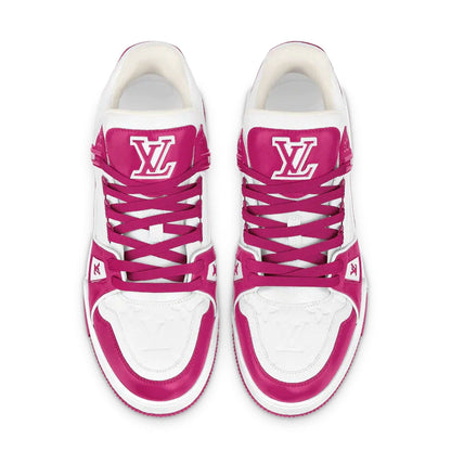 Louis Vuitton Trainer Low White Fuchsia - Kick Game