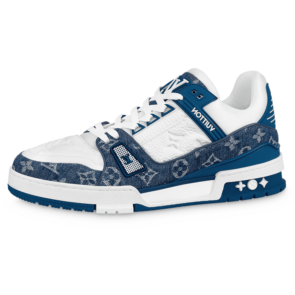 Louis vuitton top denim sneakers