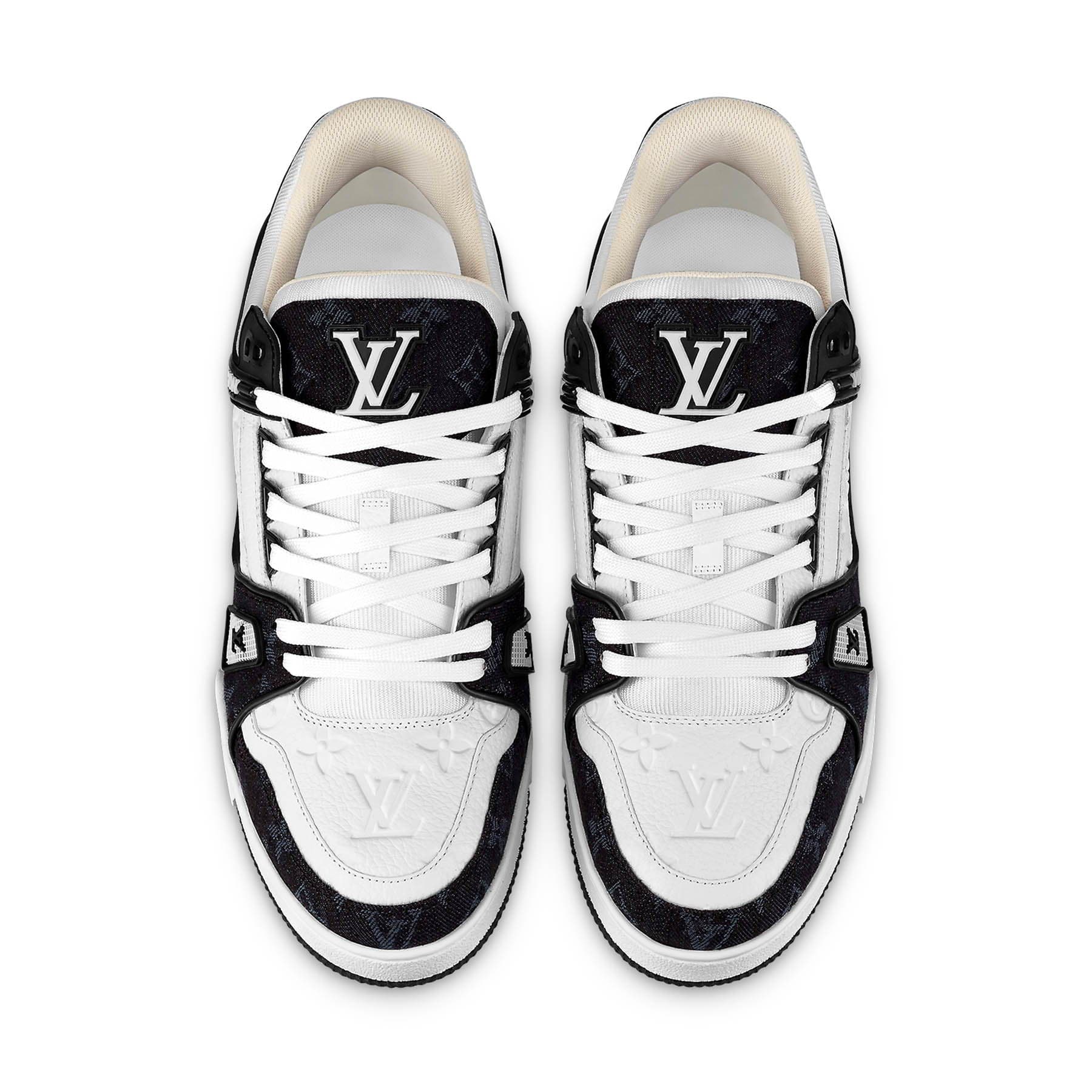 Louis Vuitton LV Trainer White Black White - Kick Game