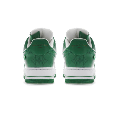 Louis Vuitton Nike Air Force 1 Low By Virgil Abloh White Green - Kick Game