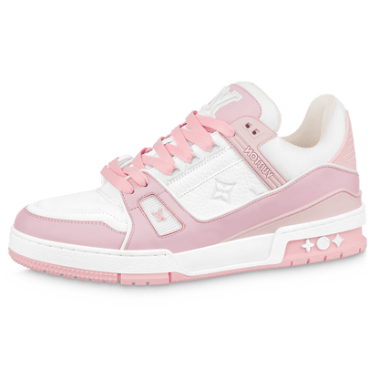 Louis Vuitton Trainer Low White Rose - Kick Game