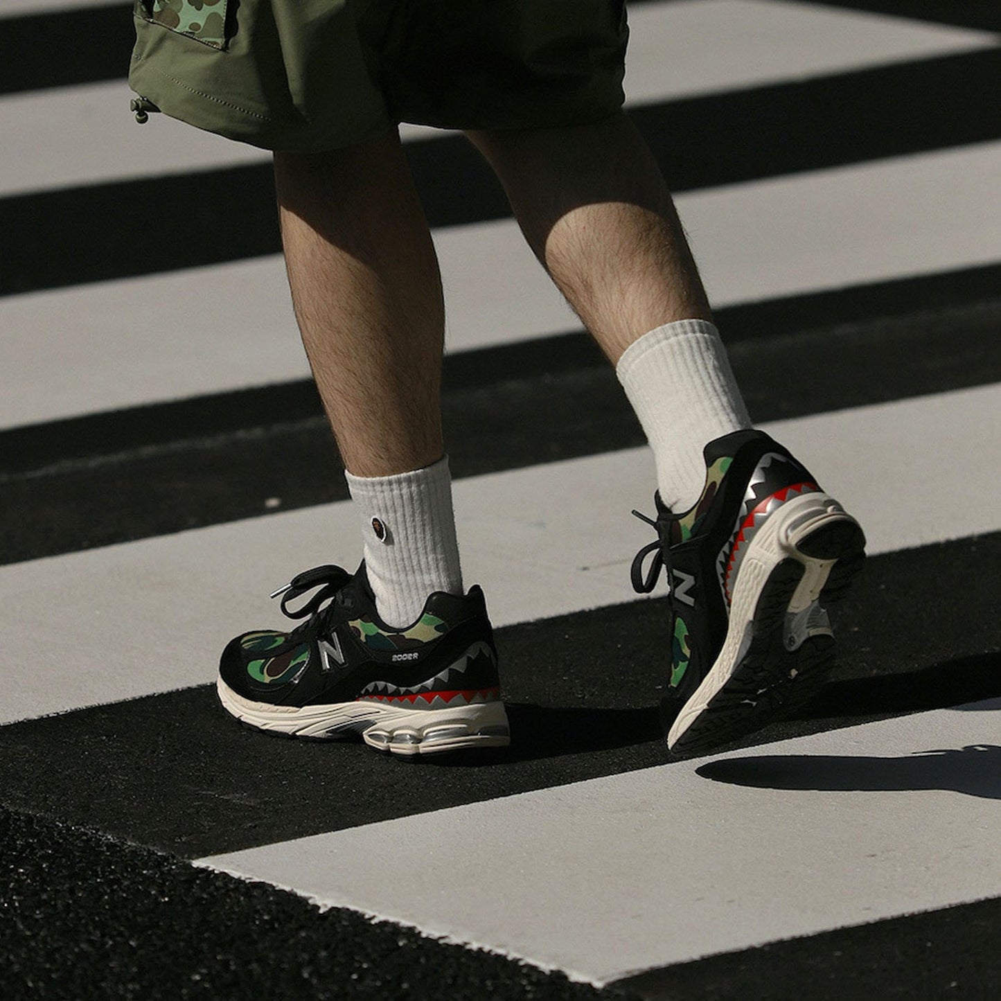 BAPE x 2002R 'Apes Together Strong - Black Camo' - Kick Game