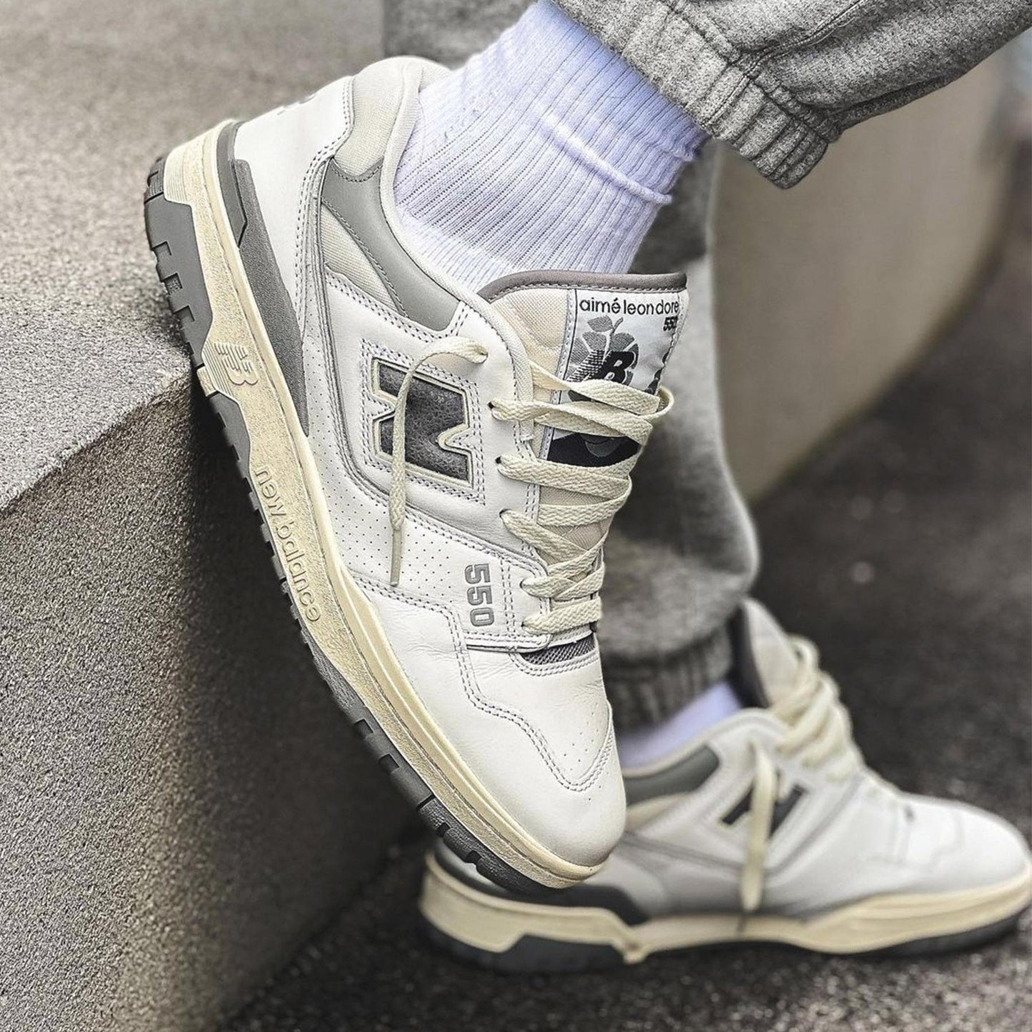 Aimé Leon Dore x New Balance 550 ‘Silver’ - Kick Game