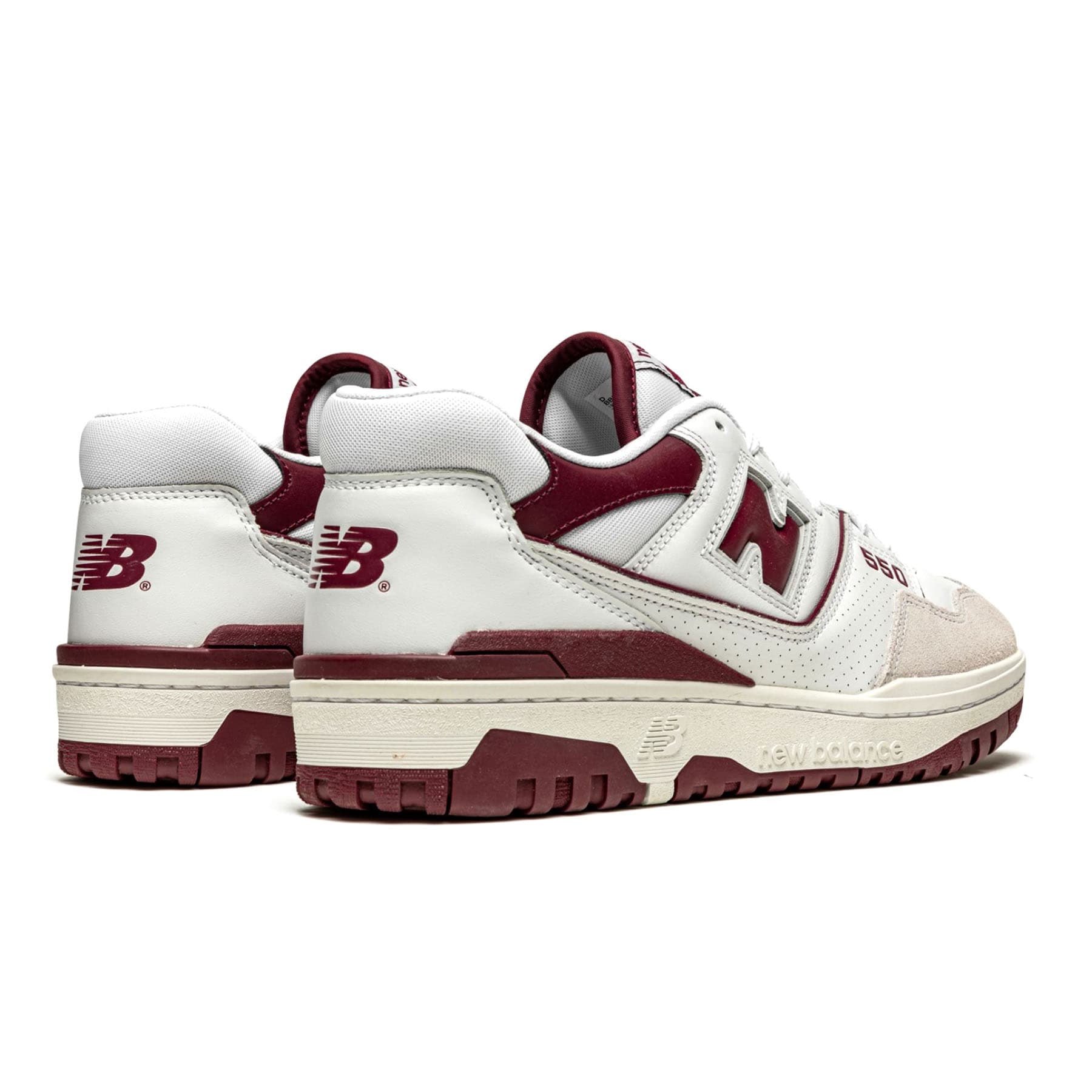 New Balance 550 Sea Salt Burgundy - Kick Game