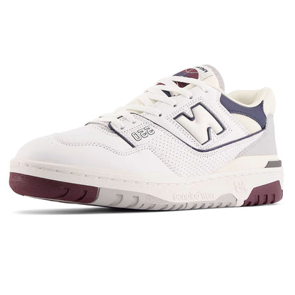New Balance 550 'White Maroon Natural Indigo' - Kick Game
