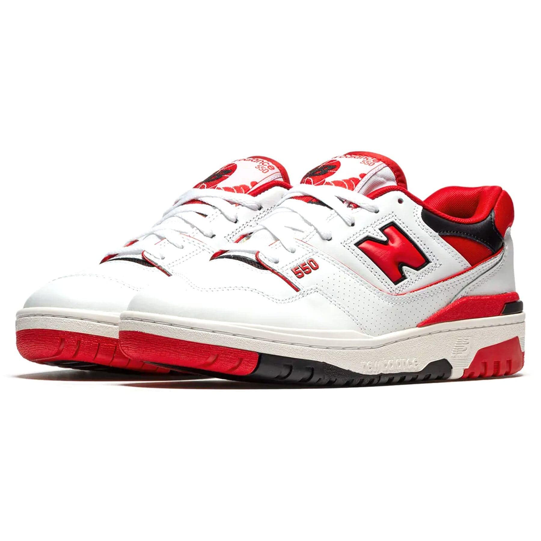 New Balance 550 'White Team Red' - Kick Game
