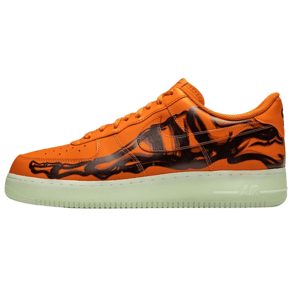 Orange low top 2025 air force 1