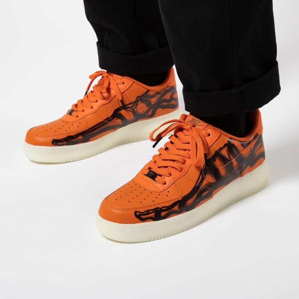 Nike Air Force 1 Low 'Orange Skeleton' - Kick Game