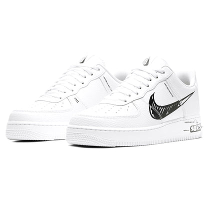 Nike Air Force 1 Low 'Sketch - Black' - Kick Game