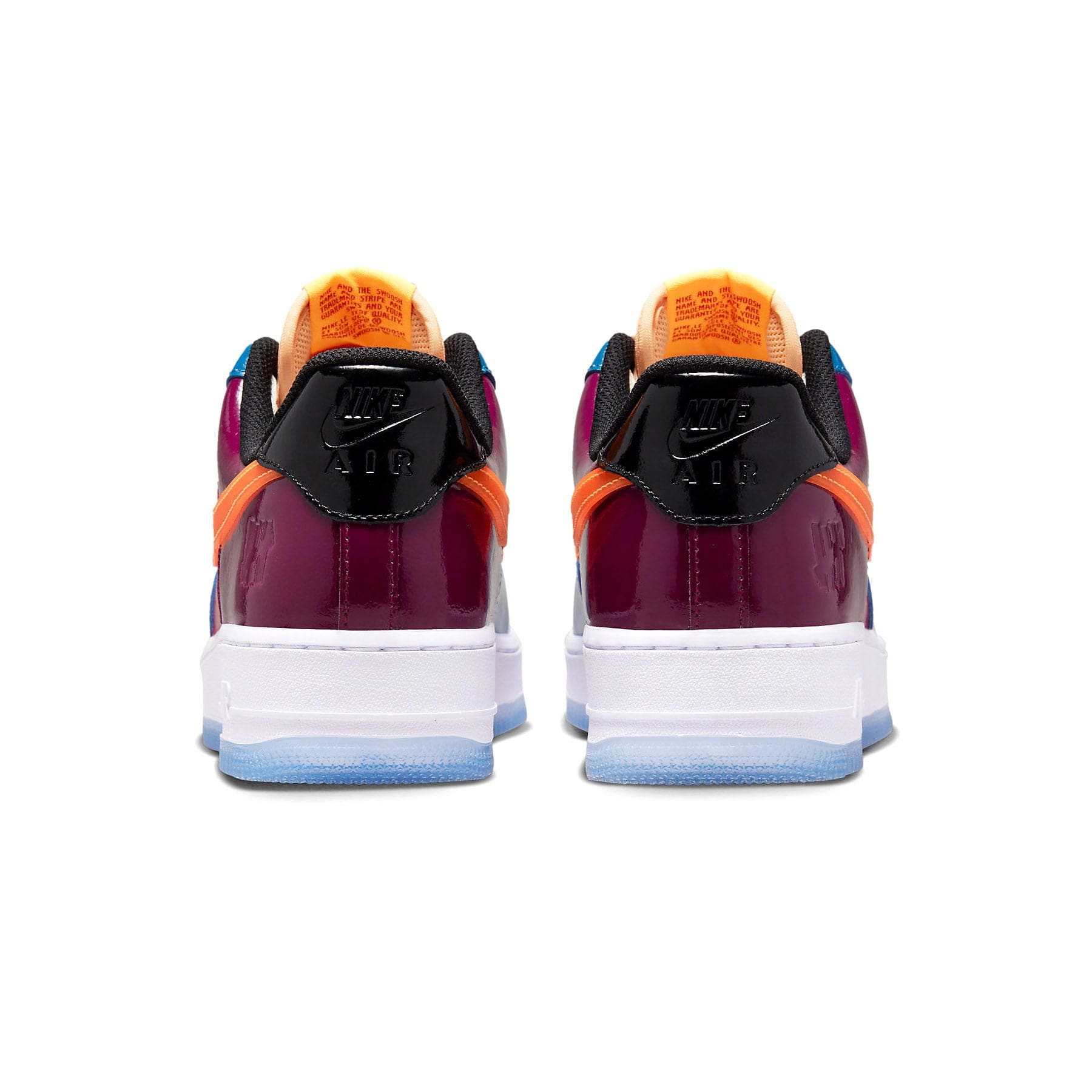 Undefeated x Nike Air Force 1 Low 'Total Orange' - Kick Game