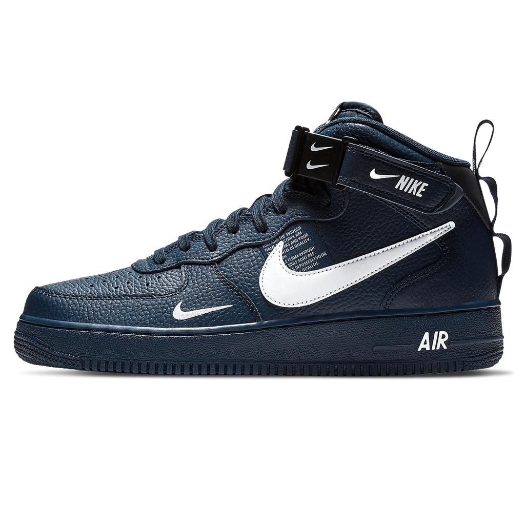 Nike Air Force 1 '07 Mid LV8 'Navy' — Kick Game