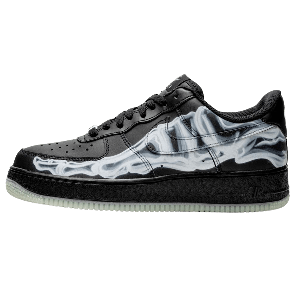 Nike Air Force 1 '07 QS 'Black Skeleton' - Kick Game