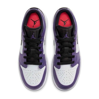 Air Jordan 1 Low GS "Court Purple White" - Kick Game