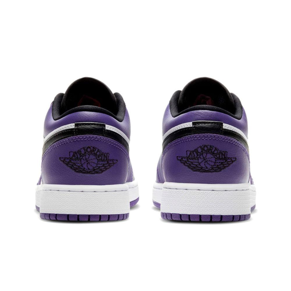 Air White Jordan 1 Low GS "Court Purple White" - UrlfreezeShops