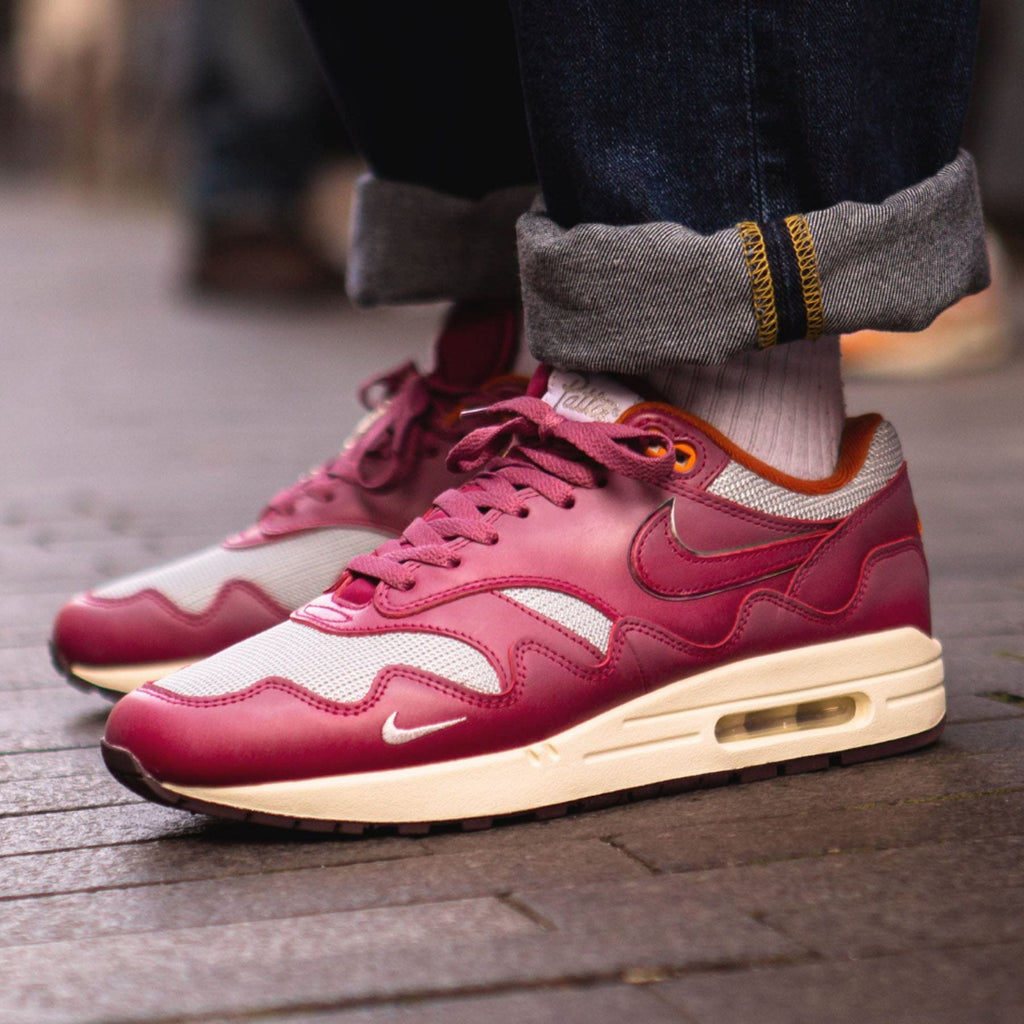 Patta x Nike Air Max 'Rush Maroon'