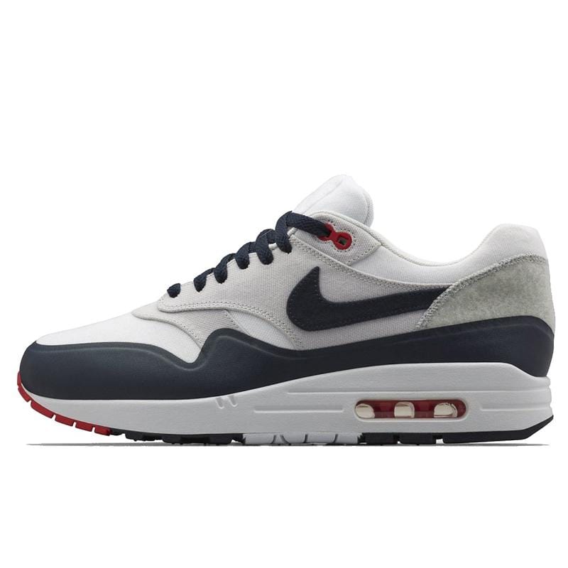 Nike Air Max 1 V SP "Patch" White - Obsidian - University Red - Kick Game