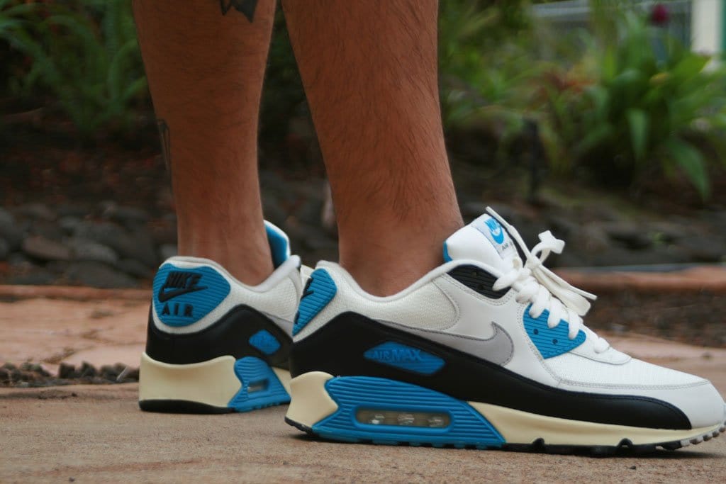 Nike Air Max 90 OG Vintage "Laser Blue" - Kick Game