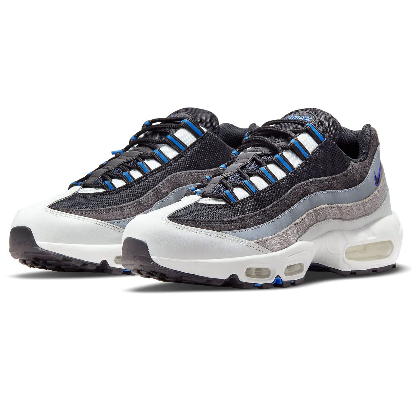 Nike Air Max 95 'Black Medium Blue' - Kick Game