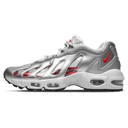 Nike x Supreme Air Max 96 'Metallic Silver' - Kick Game