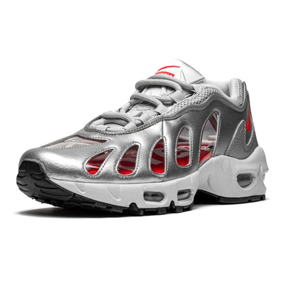Nike x Supreme Air Max 96 'Metallic Silver' - Kick Game