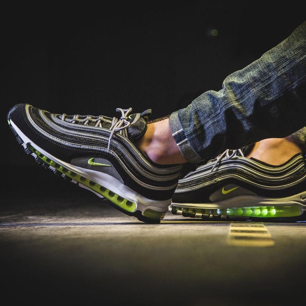 Nike Air Max 97 Black-Neon OG  Japan - Kick Game