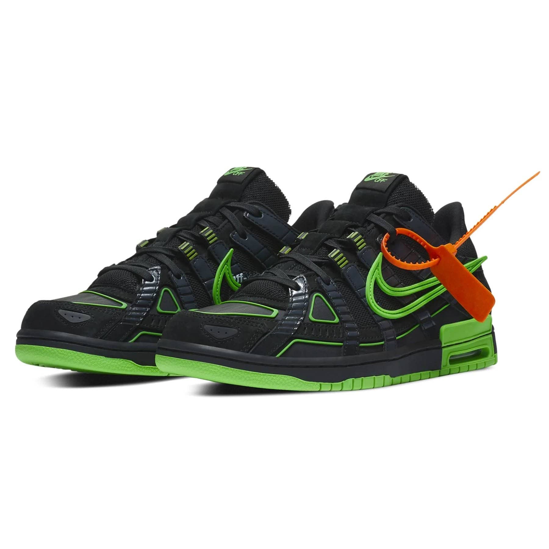 Off-White x Nike Air Rubber Dunk 'Green Strike' - Kick Game