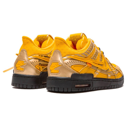 Off-White x Nike Air Rubber Dunk 'University Gold' - Kick Game