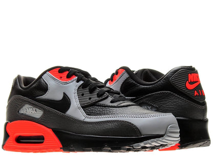 Nike Air Max 90 LTR 'Black Medium Ash Total Crimson' - Kick Game